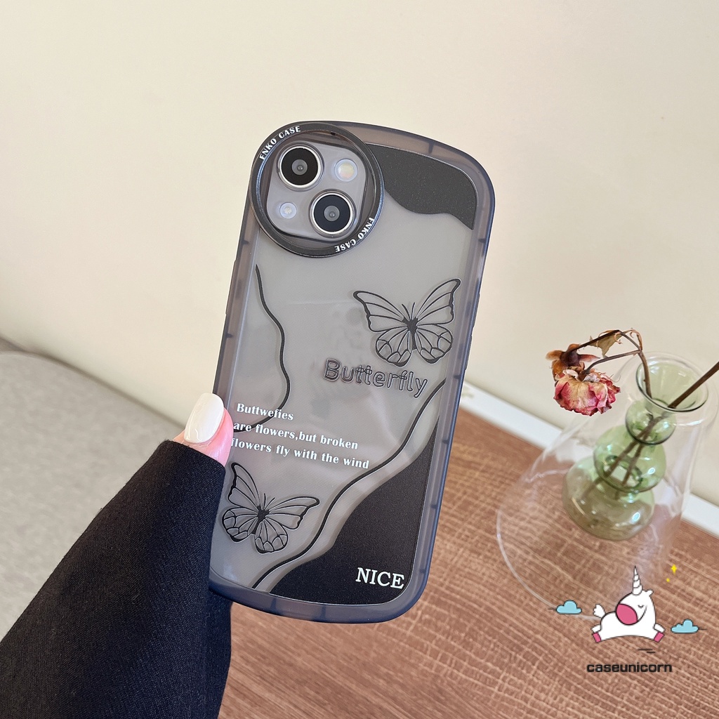 Soft Case TPU Motif Kupu-Kupu Untuk Samsung A12 A04s A23 A72 A50 A32 A13 A50s A30s A03s A02s A51 A52 A22 A53 A33 5G A20 A30 A20s A03s A22 A3S M11 M22 A3S