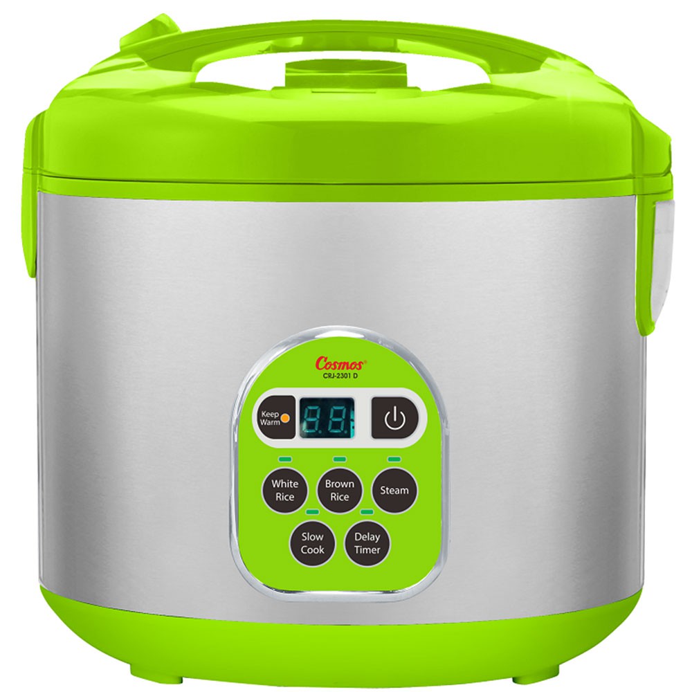 terlaris produk  COSMOS CRJ2301D Rice Cooker 2 Liter DIGITAL 5 Fungsibarang ready