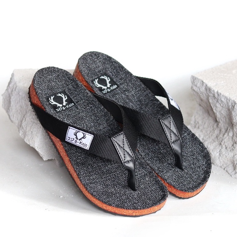 SORA|Sendal Jepit Pria Sandal Pria Trendy fashion original Distro Sendal Kasual Pria Bahan Kanvas