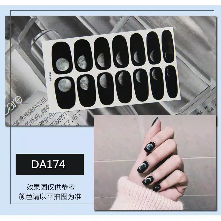 Stiker Kuku/Nail Art Sticker tangan dan kaki berbagai macam