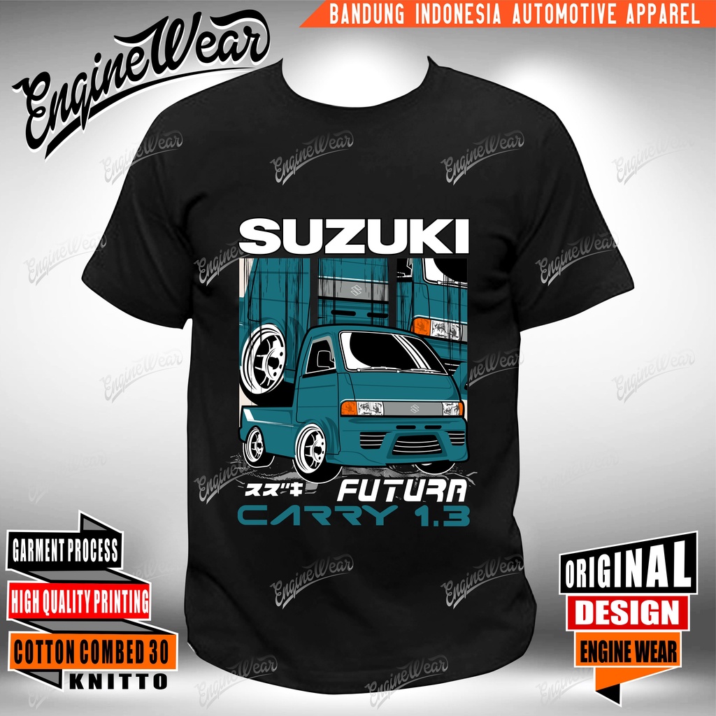 kaos suzuki futura kaos mobil futura baju tshirt mobil pickup