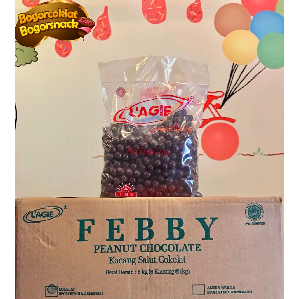 Lagie Febby Peanut Chocolate Kartonan