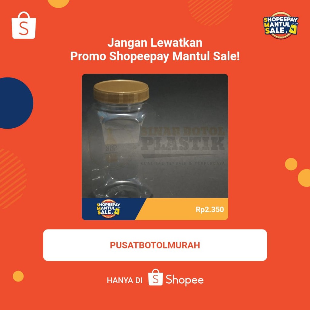 Toples Bawang Goreng /Jar bawang goreng/Toples Plastik 700 ml TEBAL