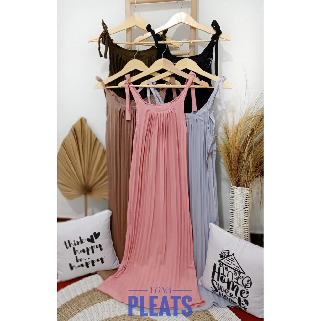 YONA PLEATS PLISKET OVERALL