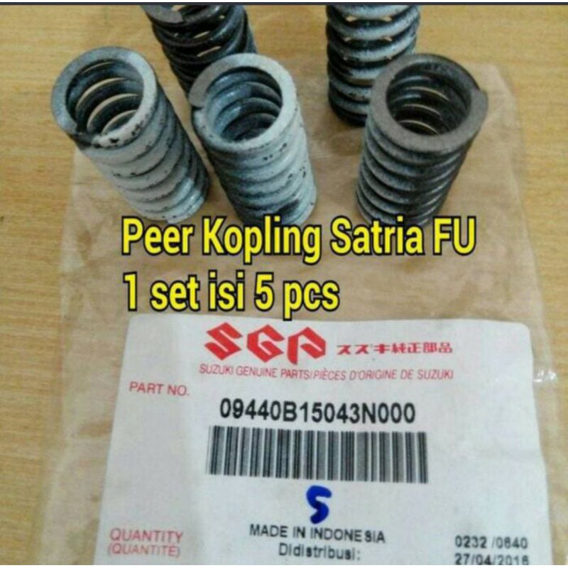 PER KOPLING SATRIA FU150 ORIGINAL SGP HARGA SATU SET