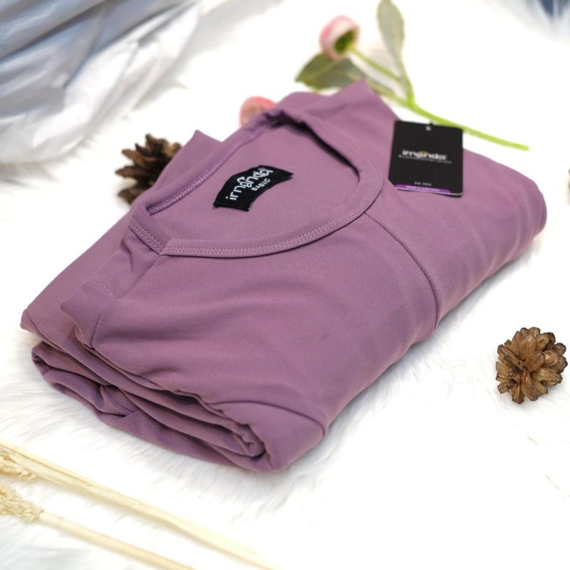 [Irnanda] Gamis Dress Diamond Umbrella Payung Bahan Jersey Diamond Premium Best Seller-Lavender