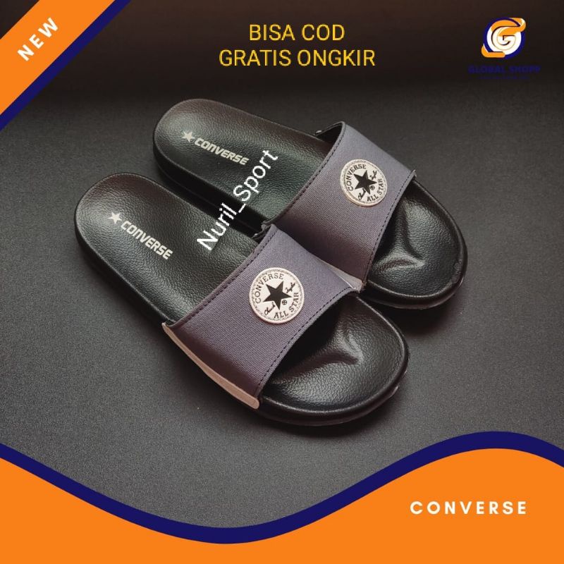 Sandal Selop Converse Pria Wanita/ Sendal Import /Sendal Slop/Sandal Slide