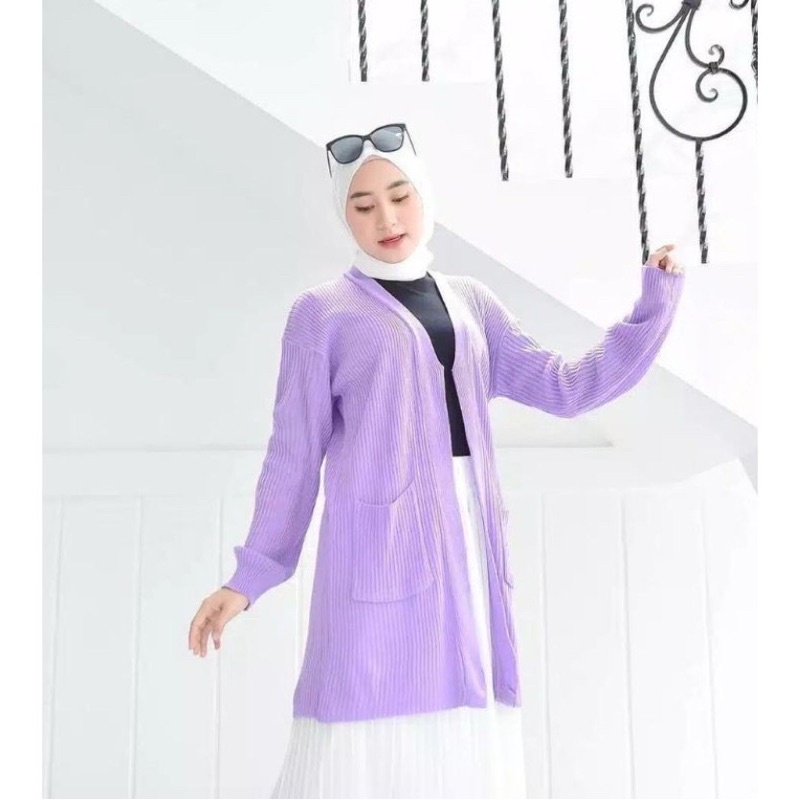 LONG CARDIGAN RAJUT/CARDIGAN RAJUT JUMBO/CARDIGAN OVERSIZE PREMIUM BAYAR DITEMPAT