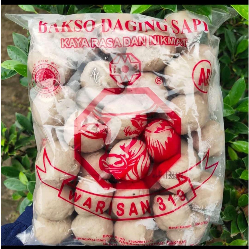 

Bakso Warisan 319 Isi 50 Pcs