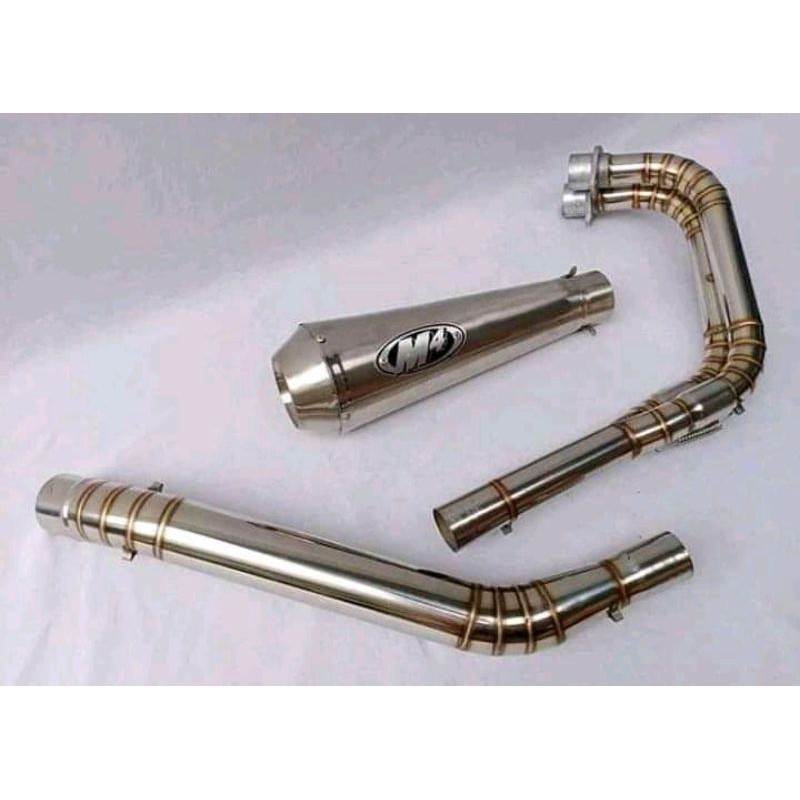 knalpot M4 untuk ninja 250fi dan karbu