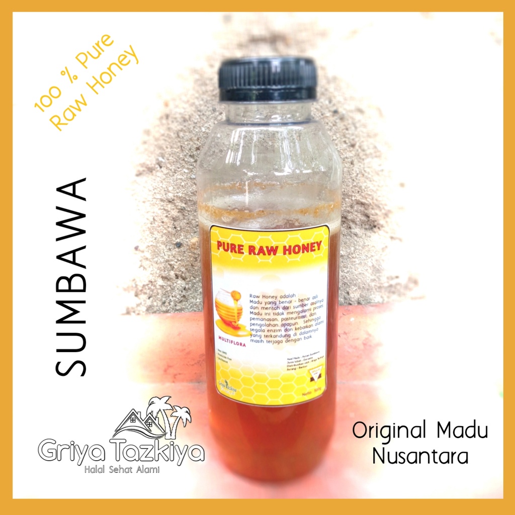 

Raw Honey/Madu Mentah/Madu Murni Sumbawa 500gr