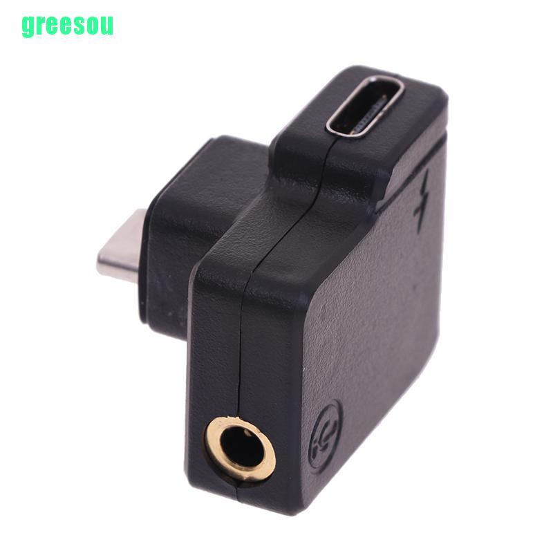 Gs Adapter Usb-C Ganda Original Dji Cynova Osmo Action 3.5mm Untuk Kamera Action-5
