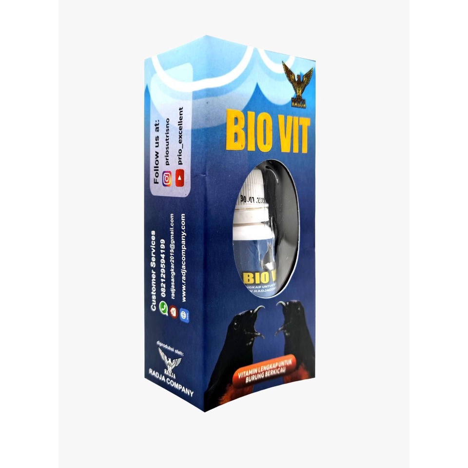 Bio Vit Vitamin khusus burung ocehan ( murai,kacer, ijo dll)