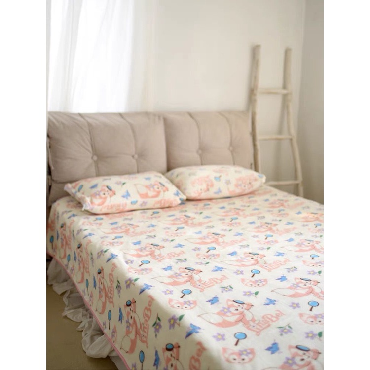 SELIMUT LINABELL PINK BLANKET DUFFY BEARS STELLA LOU SHELLIE MAY IMPOR LEMBUT