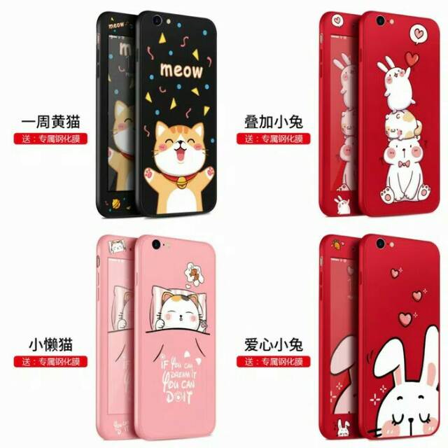 XIAOMI REDMI NOTE 4X SNAPDRAGON CASE IPAKY 360 FULL PROTECT FULL BODY MOTIF KARAKTER