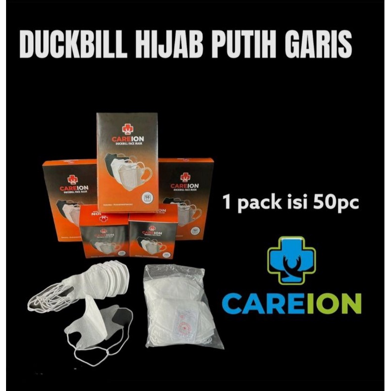 MASKER duckbill earloop dan headloop (hijab) aneka warna.harga tertera untuk 1box isi 50pcs.