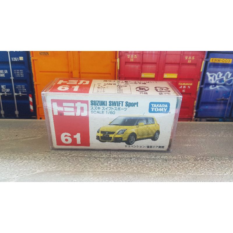 Tomica Suzuki Swift Sport Yellow (61)