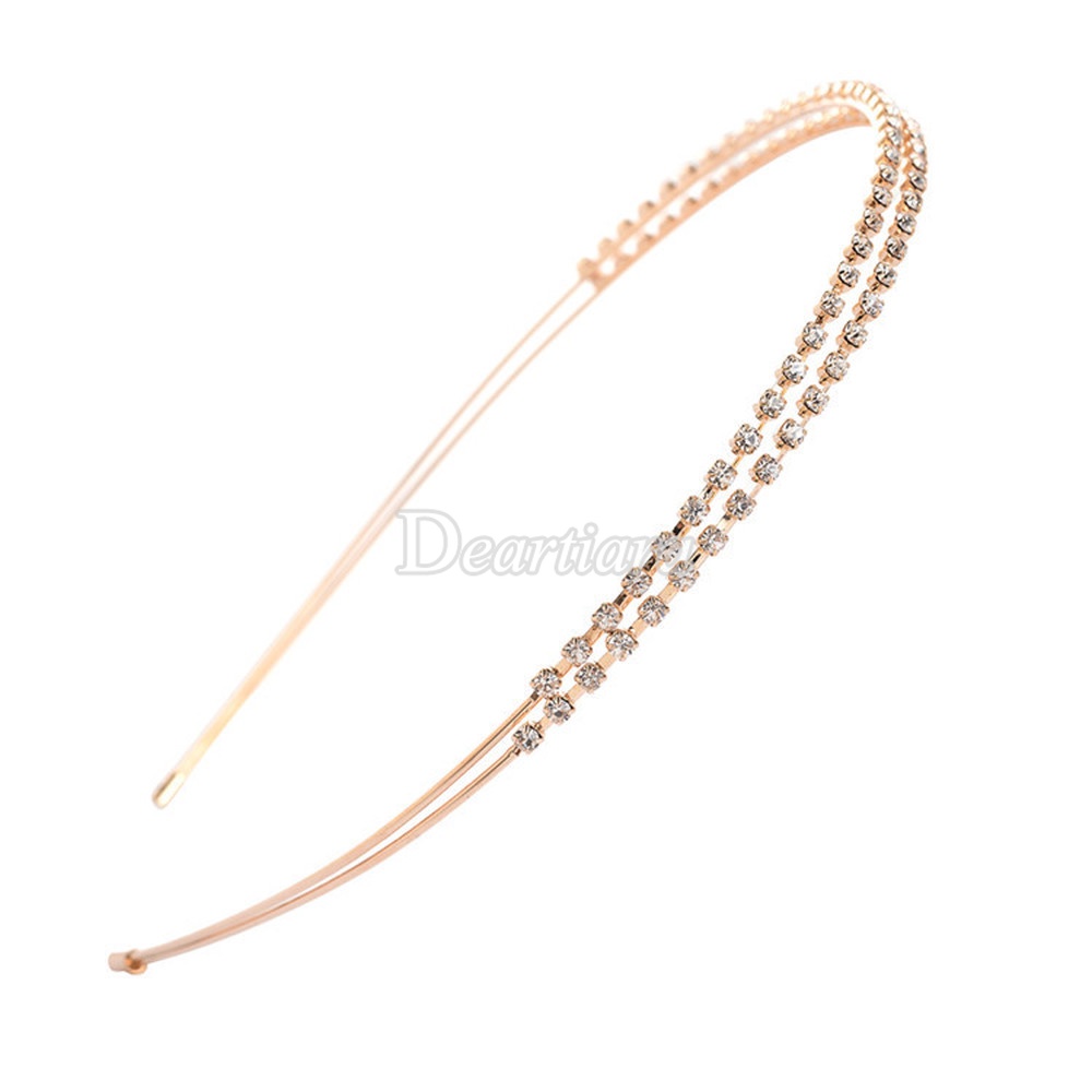 Korean Double-layer Rhinestone Headband Hair Accessories