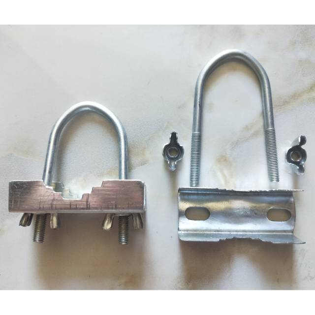 ( PROMO ) Klem Antena TV Besi Beton Outdoor