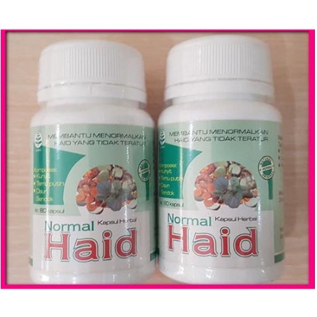 NORMAL HAID Kapsul obat herbal normal haid ampuh menormalkan haid yang tidak teratur membersihkan rahim alami