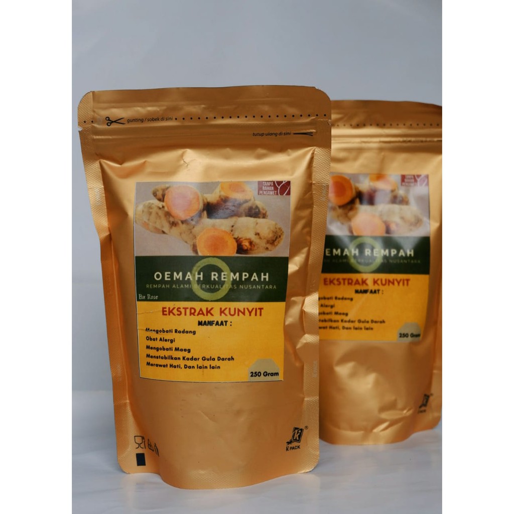 

Kunyit Ekstrak Bubuk MURNI 250 gr