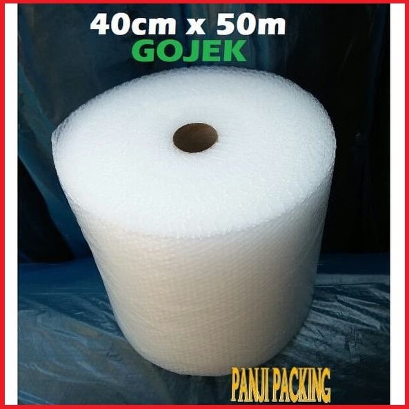 

terbatas Bubble wrap bening 40cm x 50m plastik buble warp roll Bandung gojek bubblewrap Berkualitas