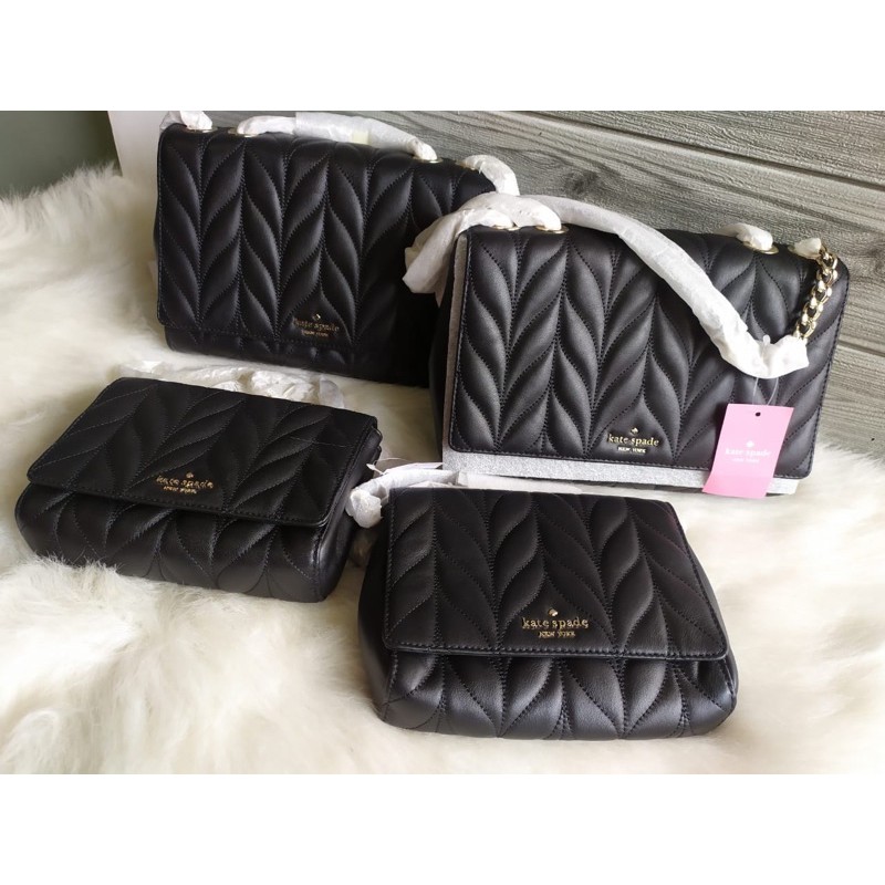TAS KATE SPADE EMELYN LARGE BLACK