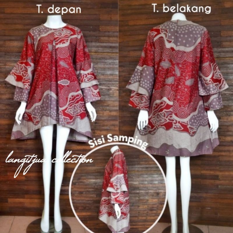 TUNIK PIAS JELITA | DRESS PIAS JELITA