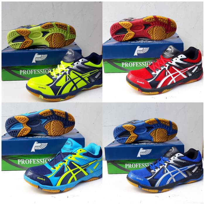 Sepatu badminton professional diablo