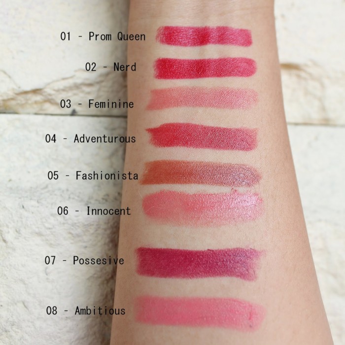 FANBO PRECIOUS WHITE ULTRA SATIN LIPSTICK @MJ