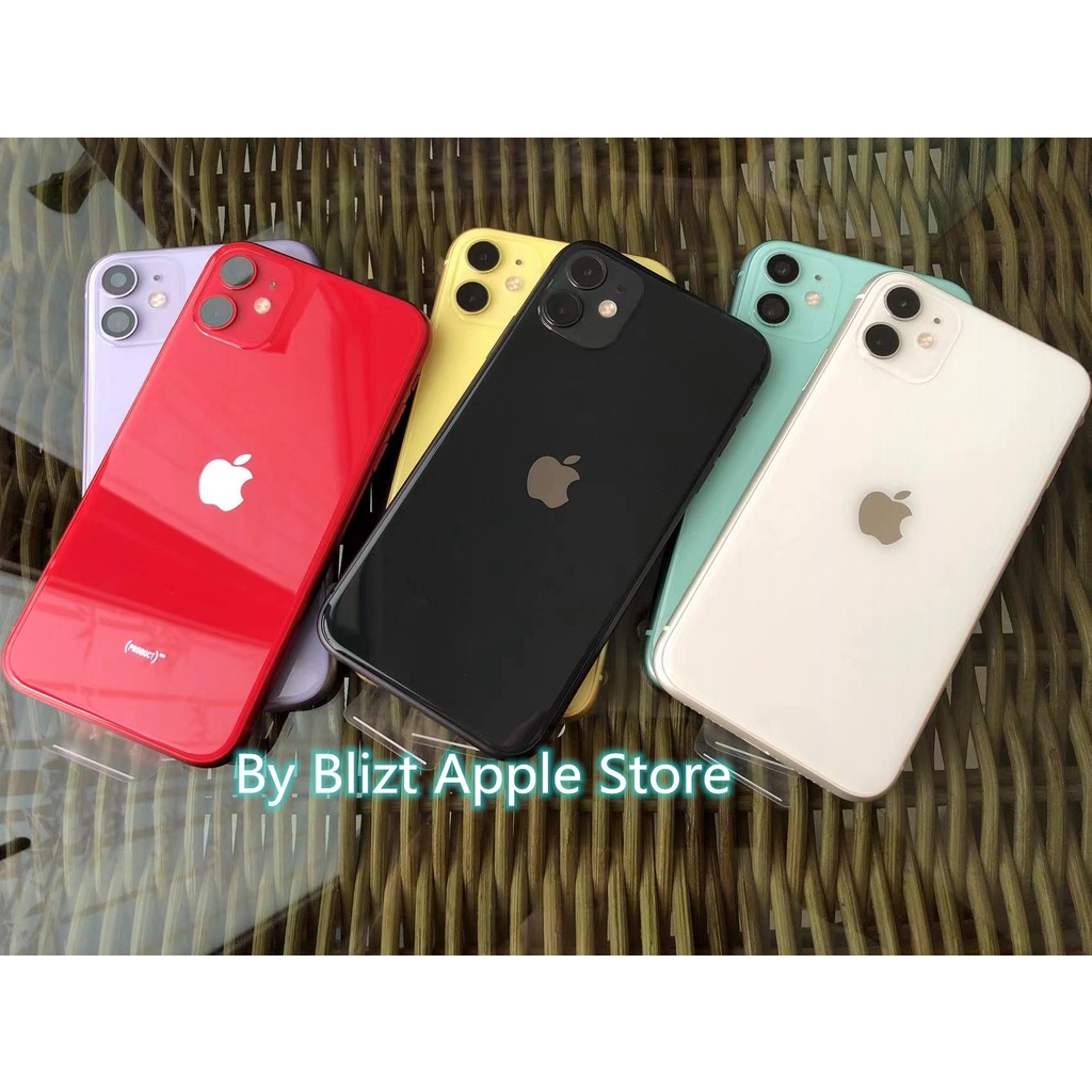 Apple iPhone 11 128GB Silent Fullset original Second Mulus100% Like New 3utools All Green (Garansi 1 Bulan)