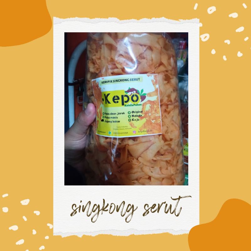 

Kripik singkong serut (BREKELE) 500gr