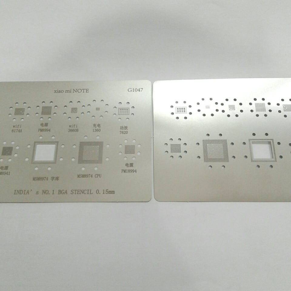 PLAT BGA XIAOMI MI / CETAKAN IC