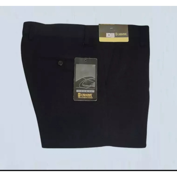 CELANA FORMAL/CELANA BAHAN PRIA HITAM/CELANA NIKAH/CELANA KERJA