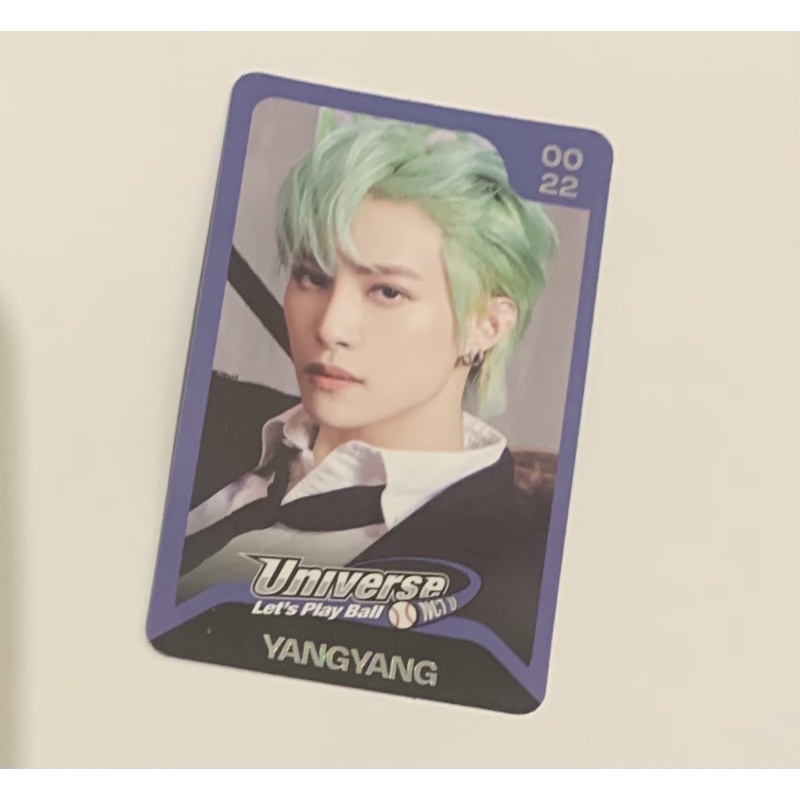 [READY STOCK] trading card universe nct lets play ball konsep yangyang