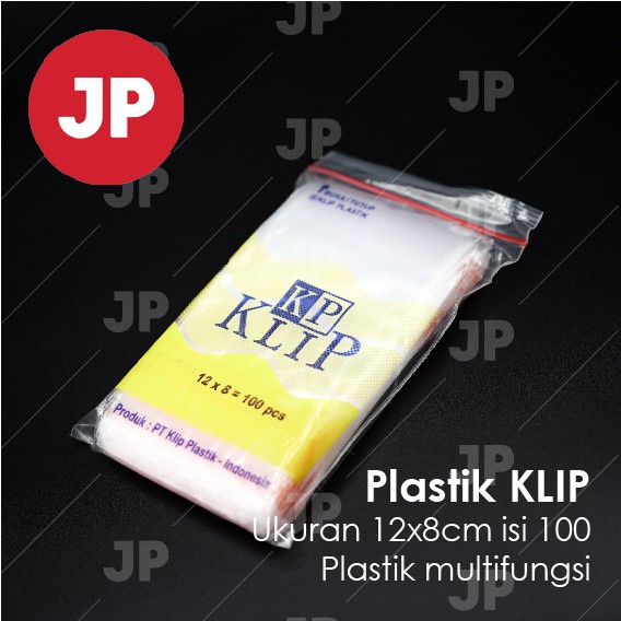 Plastik Klip Uk 8x12 isi 100