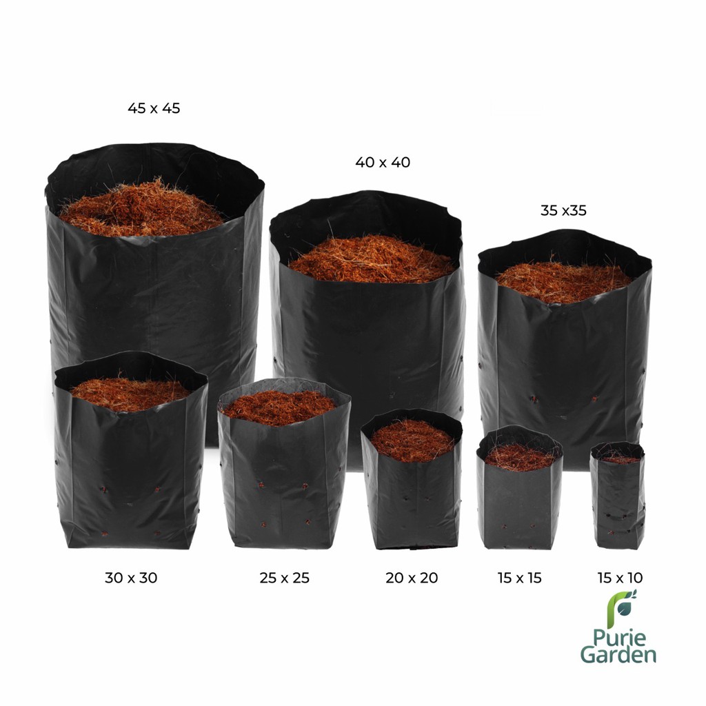 Jual Polybag Polibag Tanaman Ukuran 10 – 45 cm 250gram PG SBY Indonesia ...