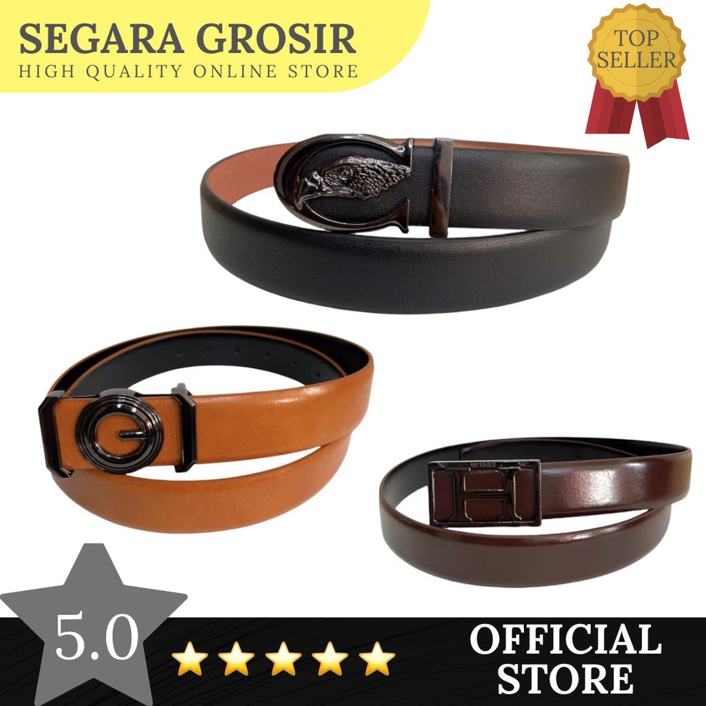 GESPER WANITA MODIS KULIT PREMIUM LEATHER STYLE FASHION IKAT PINGGANG SABUK WOMEN BELT