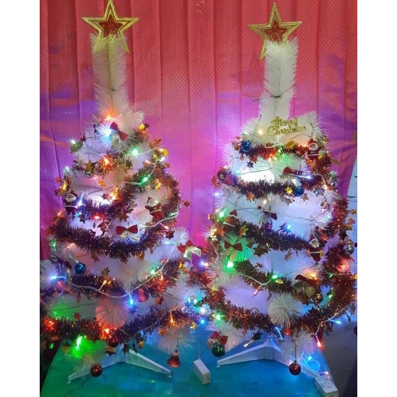 Bisa Cod: Ready Pohon natal 3feet (realnya 95cm)