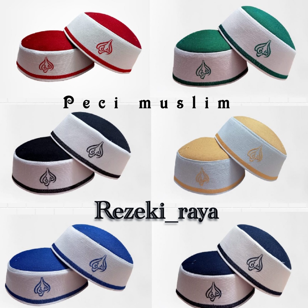 Peci Kopiah Arabic Polos Terbaru Aksesories Pria Muslim