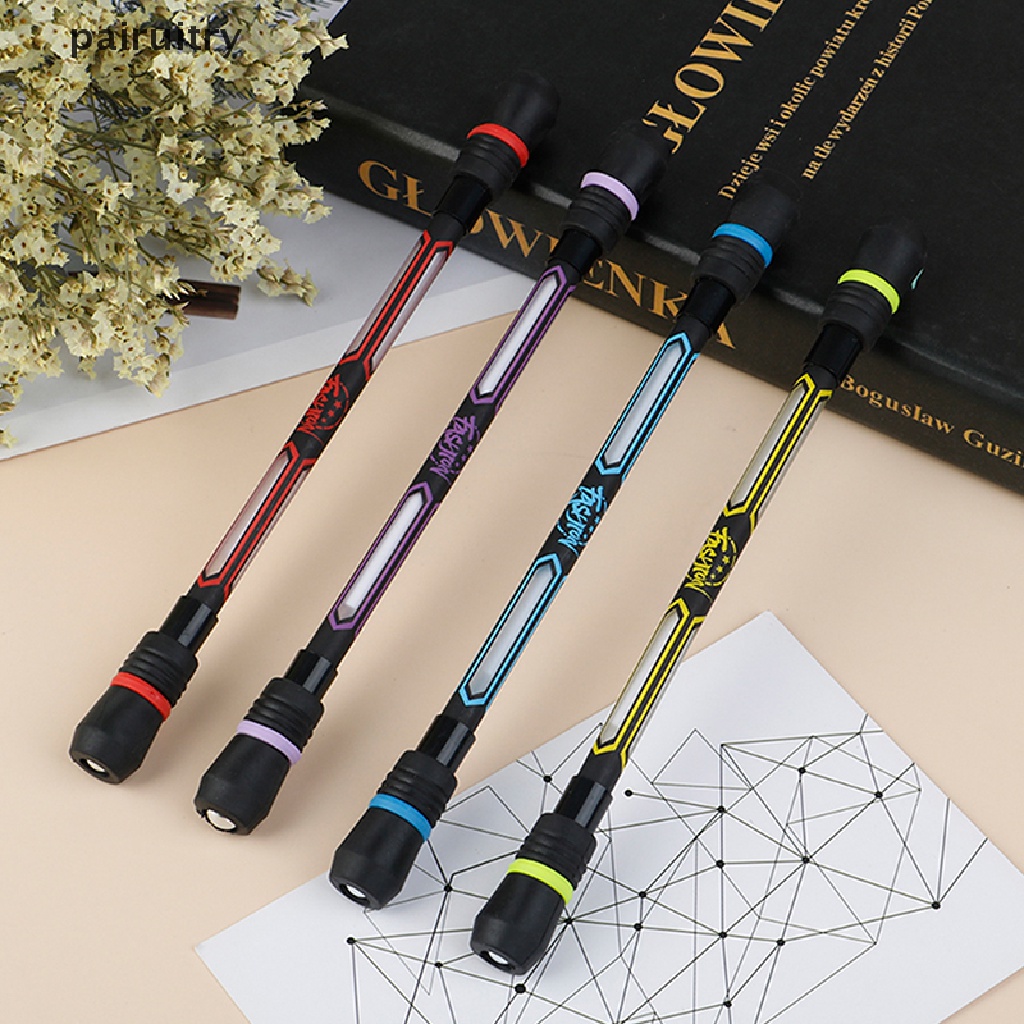 Prt Mainan Fidget Pen Putar Bahan Plastik Anti slip Untuk Penghilang Stress PRT