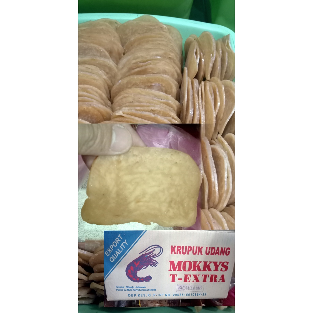 

Kerupuk krupuk udang indramayu 250 gram mokkys langsung goreng tanpa jemur