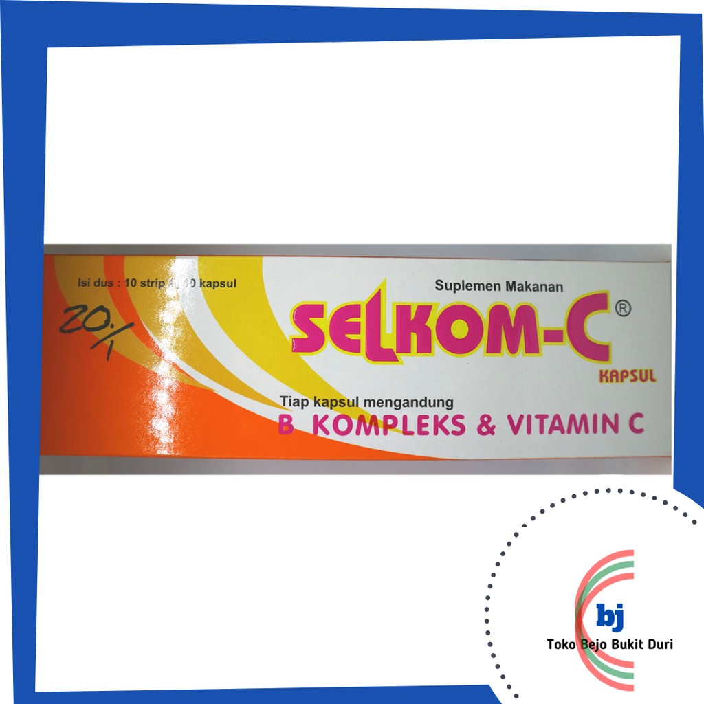 Selkom C Kapsul Vitamin C 1 Kotak