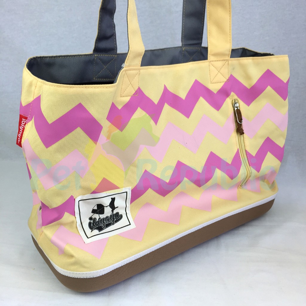 

IBIYAYA Pet Bag FC1671Y Color Play Pet Carrier Cream Yellow