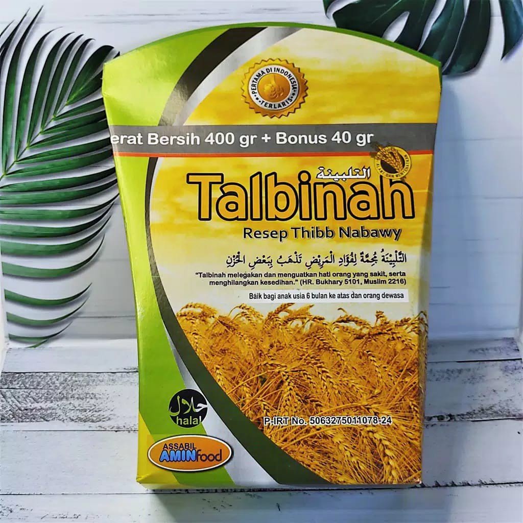 

Talbinah Makanan Seduh Sereal 400gram
