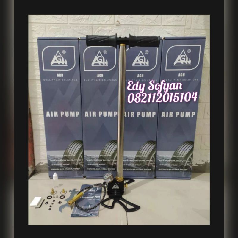 Toko Pompa Pcp Senapan 6.000 psi Kaki Lipat Kupu2 AGH Murah