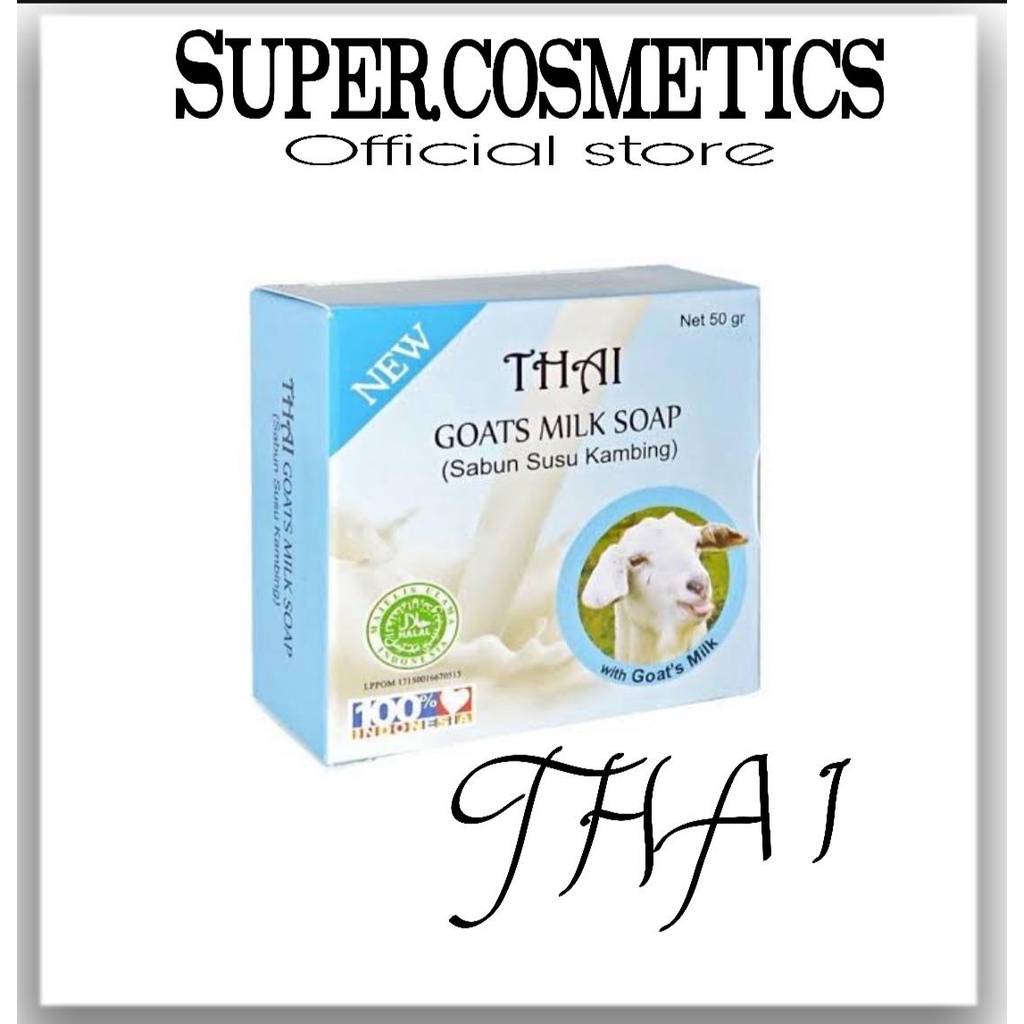 THAI Goats Milk Soap 50gr - Sabun Susu Kambing