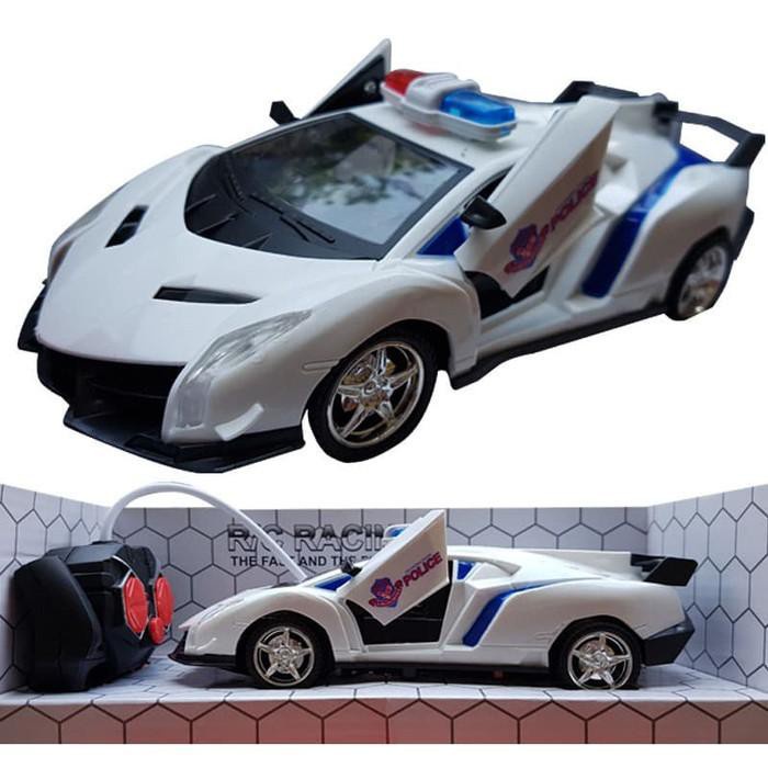 MAINAN MOBIL REMOT KONTROL RC MOBIL POLISI / REMOTE CONTROL POLICE CAR - POLICE CAR