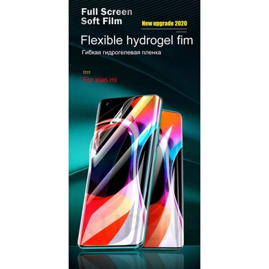 Full Cover Hydrogel Film For Xiaomi Mi Note 10 A3 8 Lite Pro Mi10 5G Screen Protector A2 A 2 3 Lite Mix3 Anti-blue light Protective Not Glass