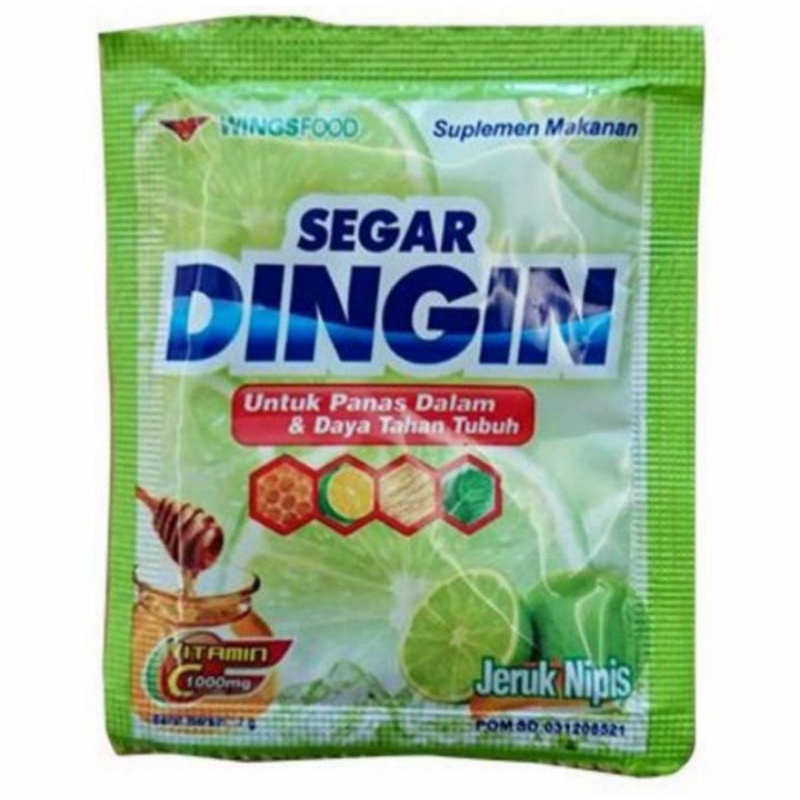 

Segar Dingin Jeruk Nipis 7g x 12 Sacet